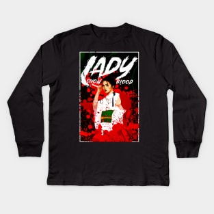 Lady Snowblood Kids Long Sleeve T-Shirt